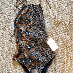 Ulla Johnson Annika Maillot 1 piece bathing suit